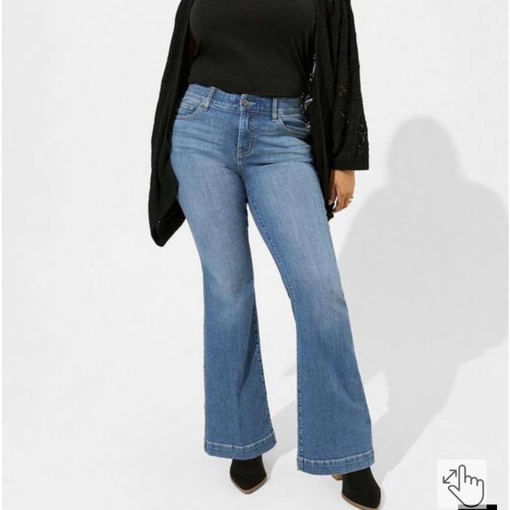 Torrid Bombshell Flare Jeans